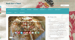 Desktop Screenshot of foodforayear.com